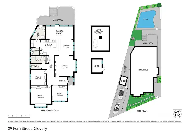 Floorplan of Homely house listing, 29 Fern Street, Clovelly NSW 2031