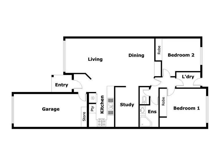 Floorplan of Homely townhouse listing, 4/48 Conley Drive, Melba ACT 2615