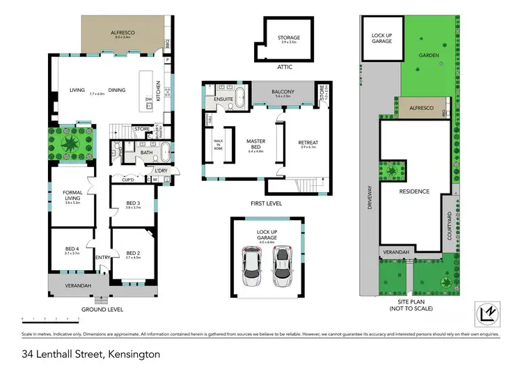 Floorplan of Homely house listing, 34 Lenthall Street, Kensington NSW 2033
