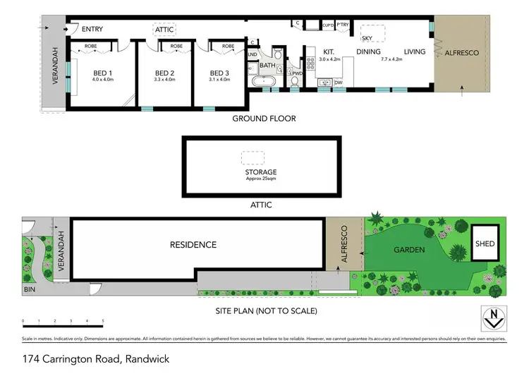 Floorplan of Homely house listing, 174 Carrington Road, Randwick NSW 2031