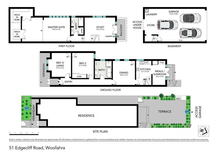 Floorplan of Homely house listing, 51 Edgecliff Road, Woollahra NSW 2025
