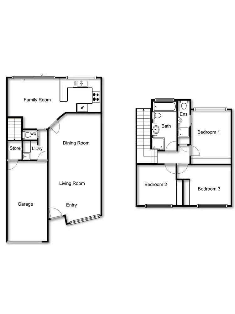 Floorplan of Homely townhouse listing, 20/10 Federal Highway, Watson ACT 2602