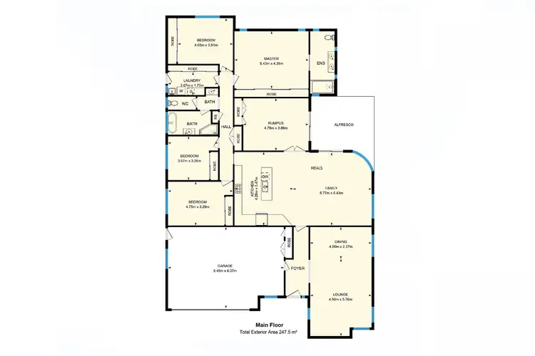 Floorplan of Homely house listing, 45 Jeanne Young Circuit, Mckellar ACT 2617