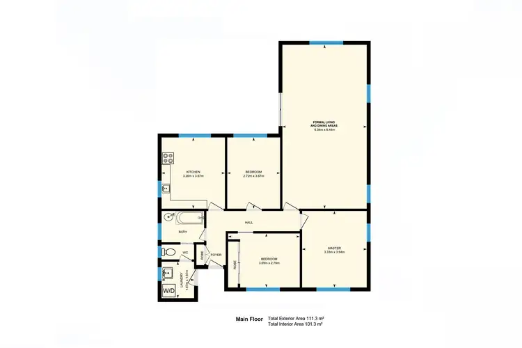 Floorplan of Homely house listing, 83 Matina Street, Narrabundah ACT 2604