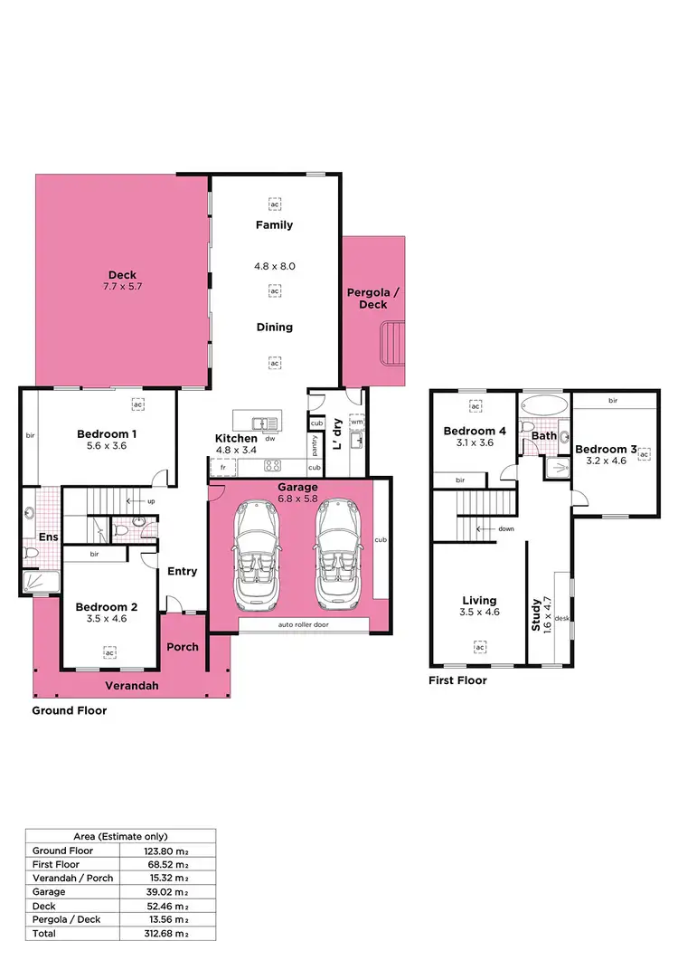 Floorplan of Homely house listing, 7 Deepdene Avenue, Westbourne Park SA 5041