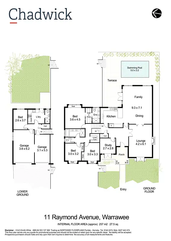 Floorplan of Homely house listing, 11 Raymond Avenue, Warrawee NSW 2074