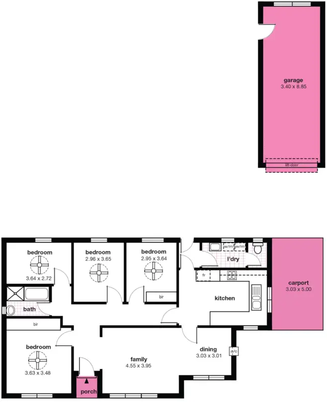 Floorplan of Homely house listing, 17 Primrose Avenue, Paradise SA 5075