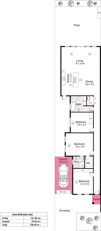Floorplan of Homely house listing, 50 Rotorua Avenue, Park Holme SA 5043