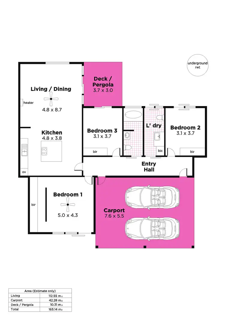 Floorplan of Homely house listing, 4A Grainger Road, Somerton Park SA 5044
