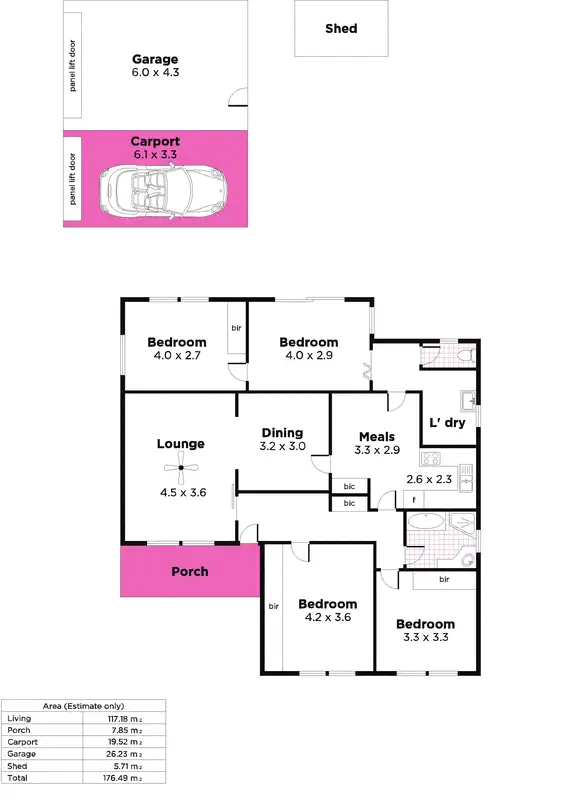 Floorplan of Homely house listing, 705 Marion Road, Ascot Park SA 5043