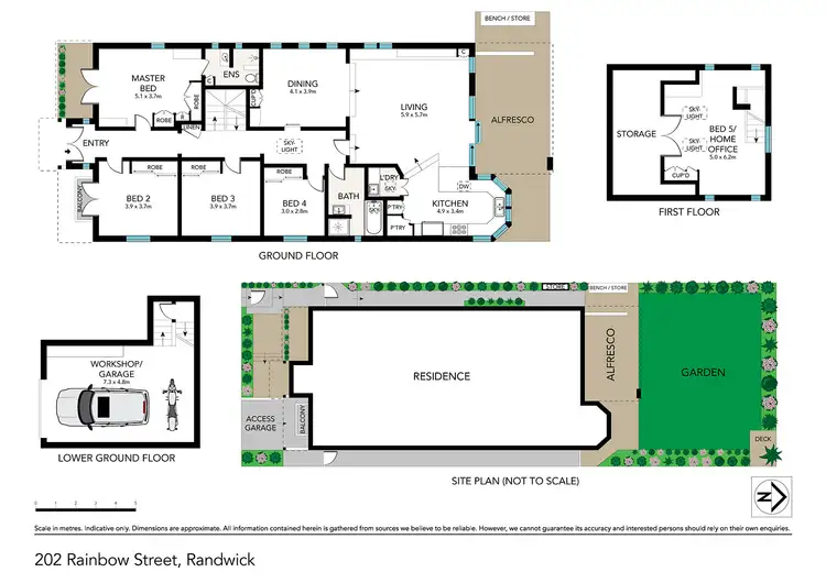Floorplan of Homely house listing, 202 Rainbow Street, Randwick NSW 2031