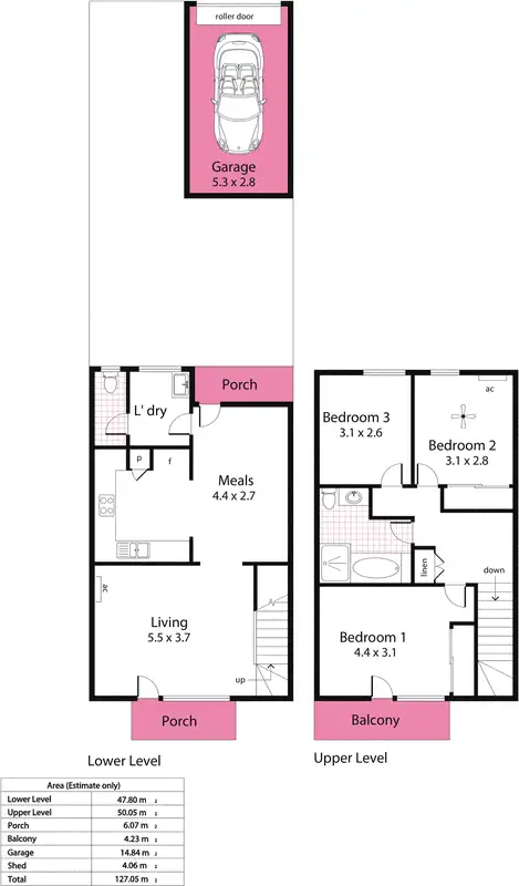 Floorplan of Homely unit listing, 8/2 Brookside Road, Darlington SA 5047