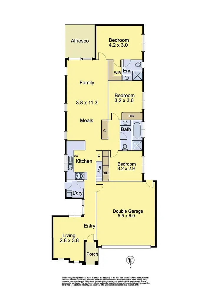 Floorplan of Homely house listing, 7 Petworth Close, Mernda VIC 3754