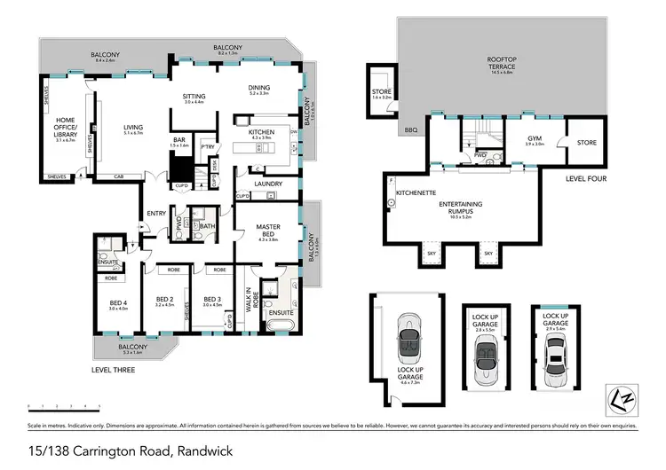 Floorplan of Homely apartment listing, 15/138 Carrington Road, Randwick NSW 2031