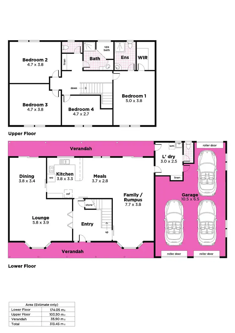 Floorplan of Homely house listing, 35 Barbara Crescent, Coromandel Valley SA 5051