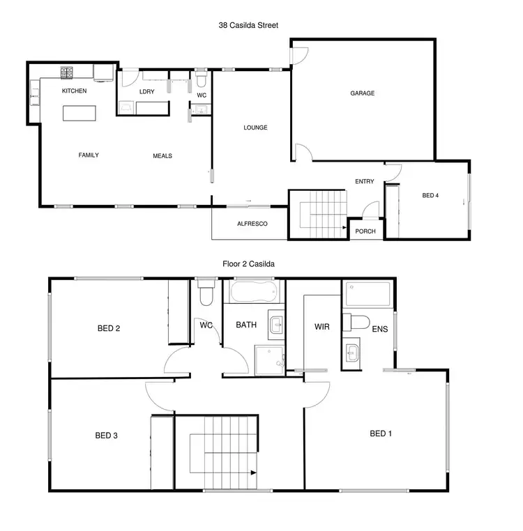 Floorplan of Homely house listing, 38 Casilda Street, Harrison ACT 2914