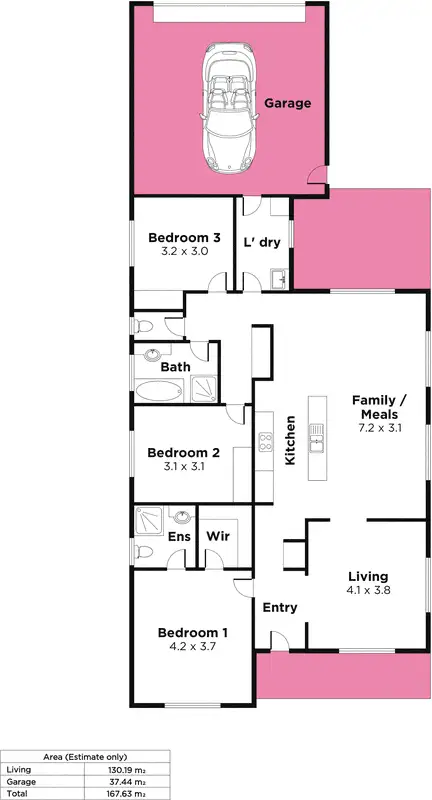 Floorplan of Homely house listing, Address available on request
