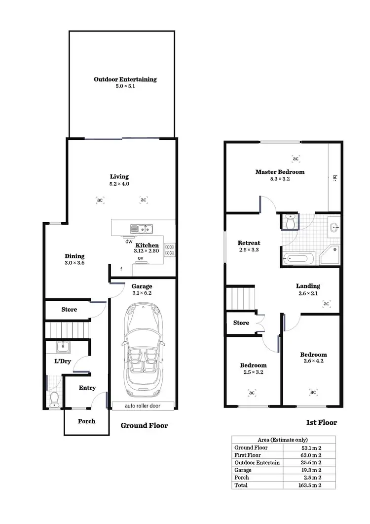 Floorplan of Homely house listing, 1/93 Cliff Street, Glengowrie SA 5044