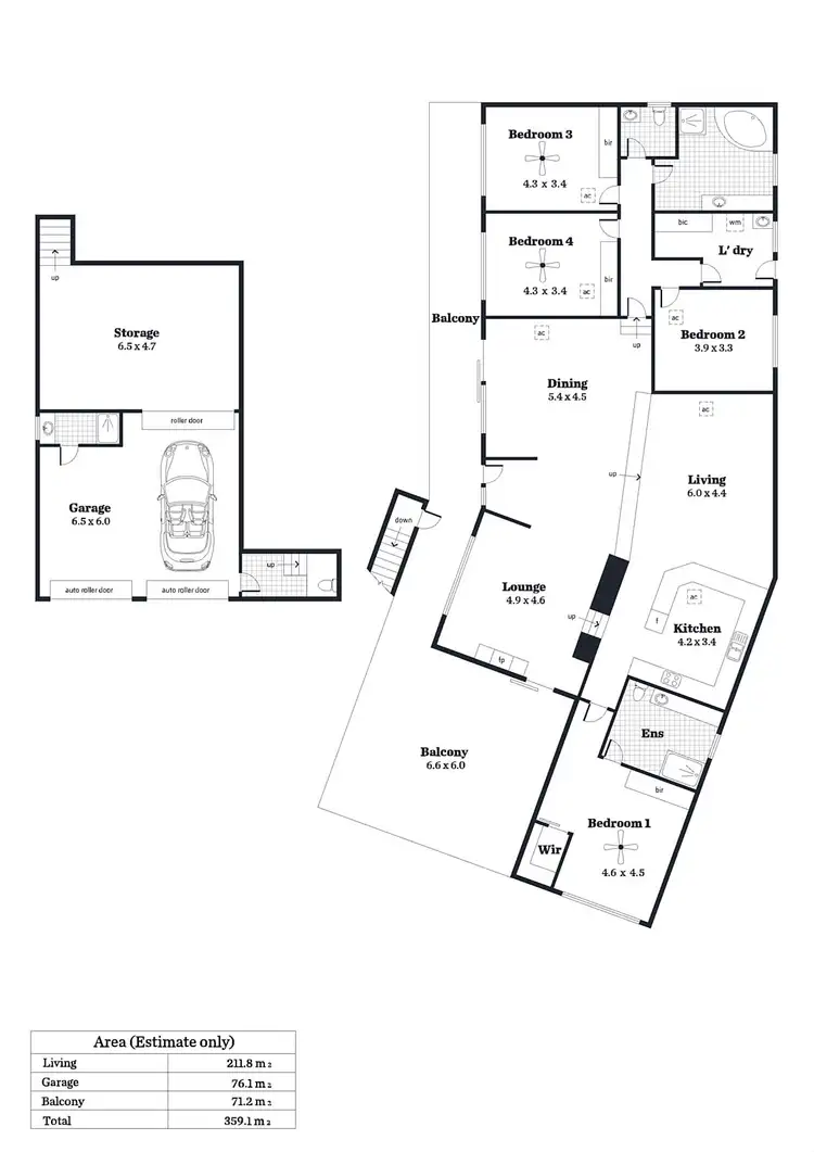 Floorplan of Homely house listing, 19B Seaview Road, Lynton SA 5062