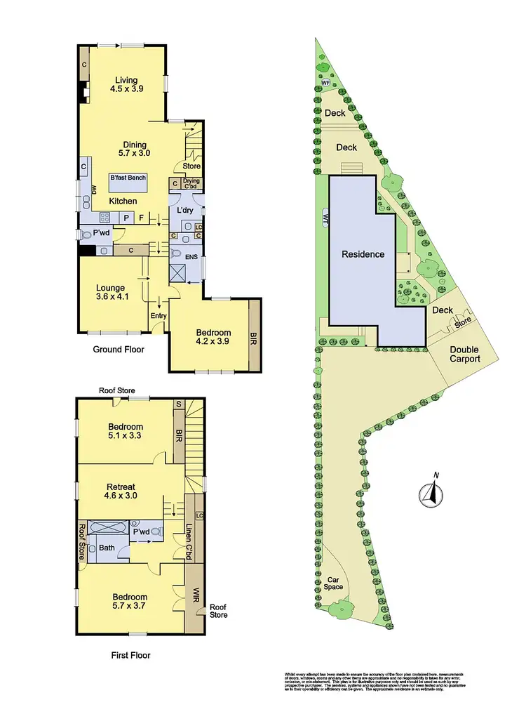 Floorplan of Homely house listing, 1A Frank Street, Eltham VIC 3095