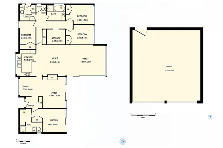 Floorplan of Homely house listing, 3 Pasmore Close, Kaleen ACT 2617