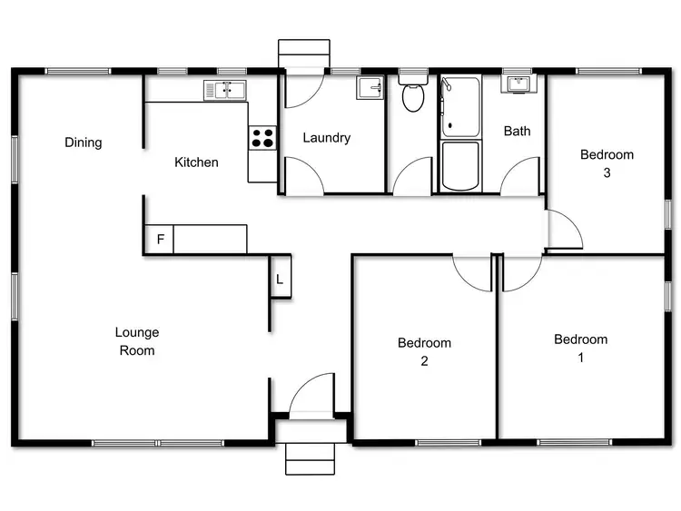 Floorplan of Homely house listing, 4 Hawdon  Street, Ainslie ACT 2602