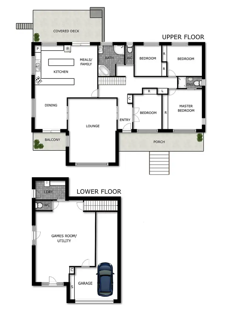 Floorplan of Homely house listing, 8 Pelham Place, Chapman ACT 2611