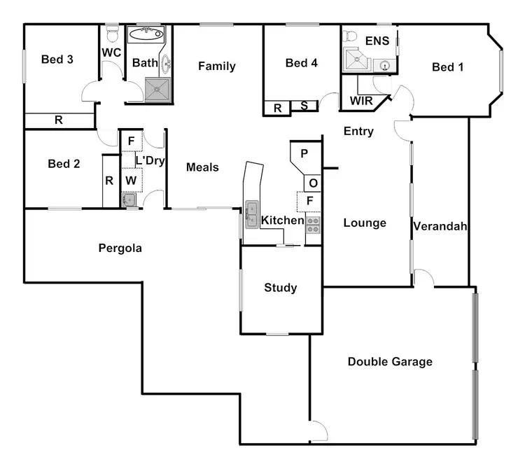 Floorplan of Homely house listing, 43 Freda Bennett Circuit, Nicholls ACT 2913