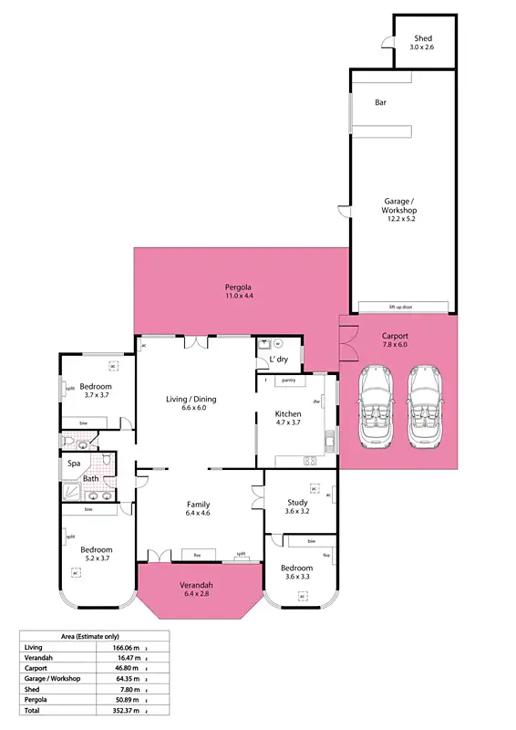 Floorplan of Homely house listing, 168 Marion Road, West Richmond SA 5033