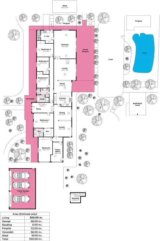 Floorplan of Homely house listing, 11 Wynyard Avenue, Littlehampton SA 5250