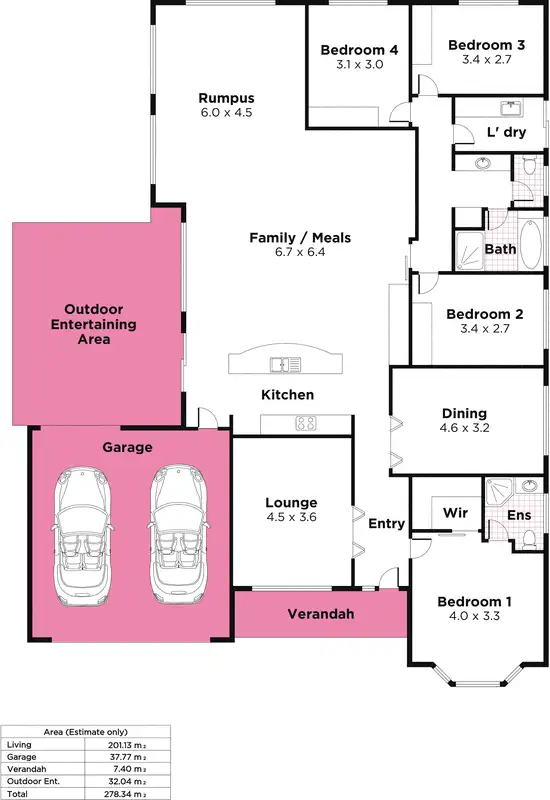 Floorplan of Homely house listing, Address available on request