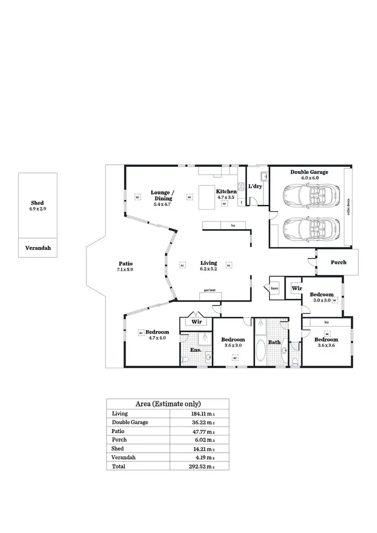 Floorplan of Homely house listing, 1 Tolley Court, Hope Valley SA 5090