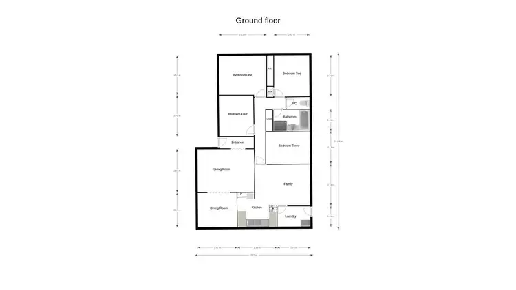 Floorplan of Homely house listing, 6 Leibnitz Place, Isabella Plains ACT 2905