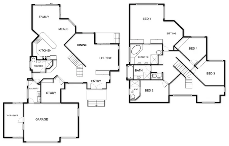 Floorplan of Homely house listing, 43A Slessor Crescent, Mckellar ACT 2617