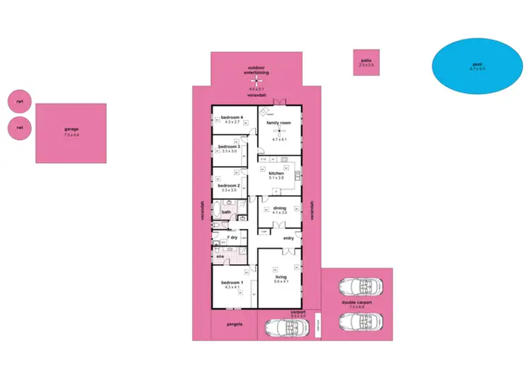 Floorplan of Homely house listing, 1972 North East Road, Inglewood SA 5133