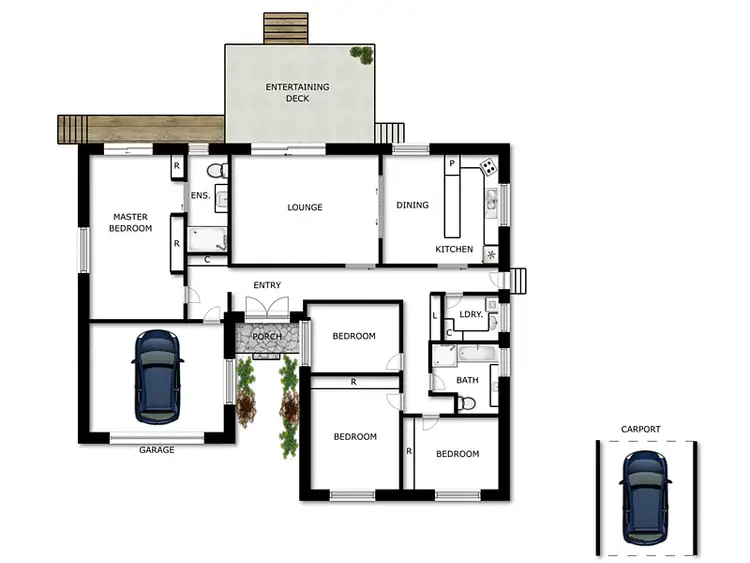 Floorplan of Homely house listing, 3 Wuruma Place, Duffy ACT 2611