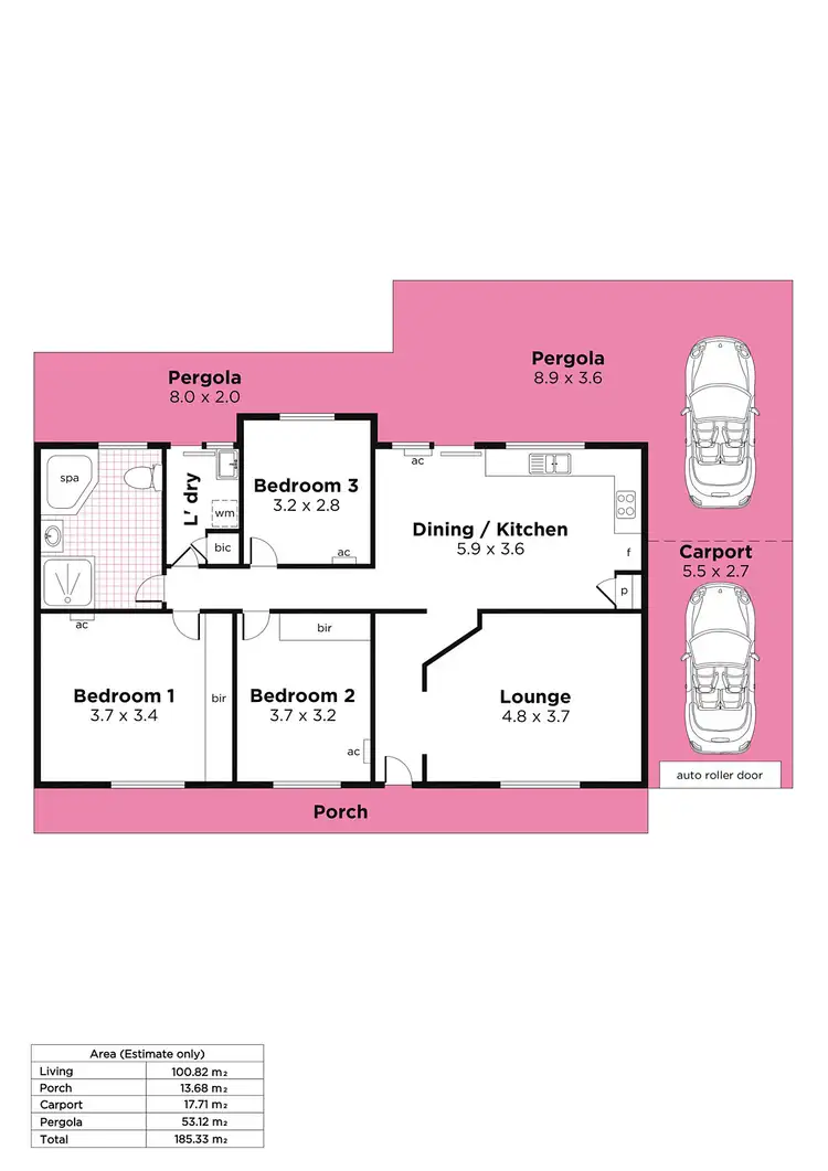 Floorplan of Homely house listing, 35 Enginehouse Drive, Sheidow Park SA 5158