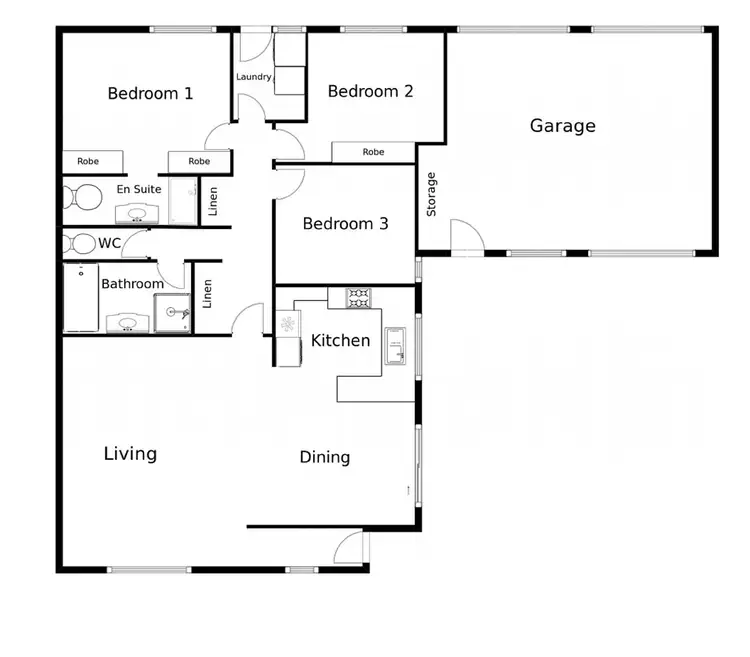 Floorplan of Homely townhouse listing, 4/40 Florence Taylor Street, Greenway ACT 2900