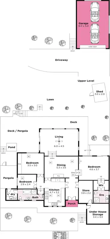 Floorplan of Homely house listing, 7 Old Belair Road, Belair SA 5052