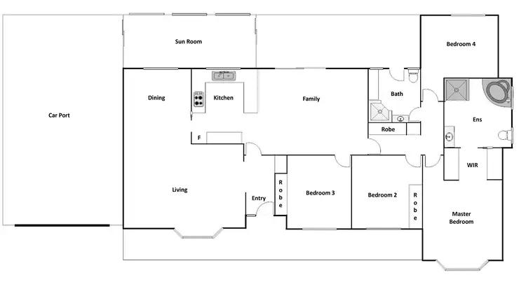 Floorplan of Homely house listing, 177 Lawrence Wackett Crescent, Theodore ACT 2905