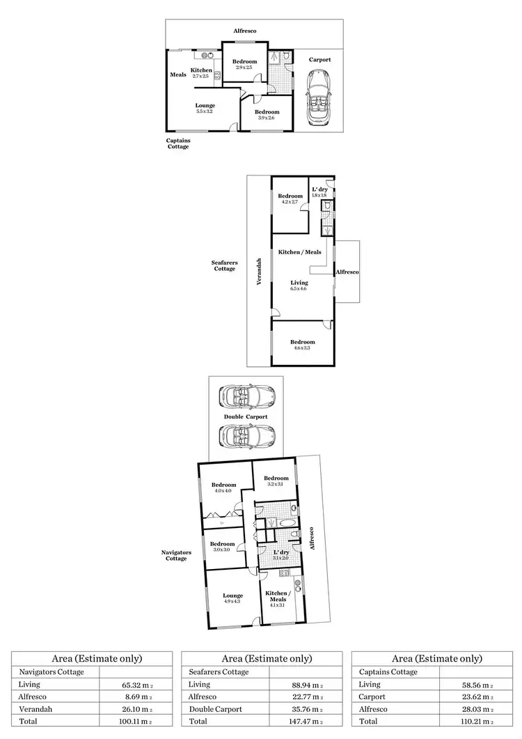 Floorplan of Homely house listing, 45 Randolph Street, Port Hughes SA 5558