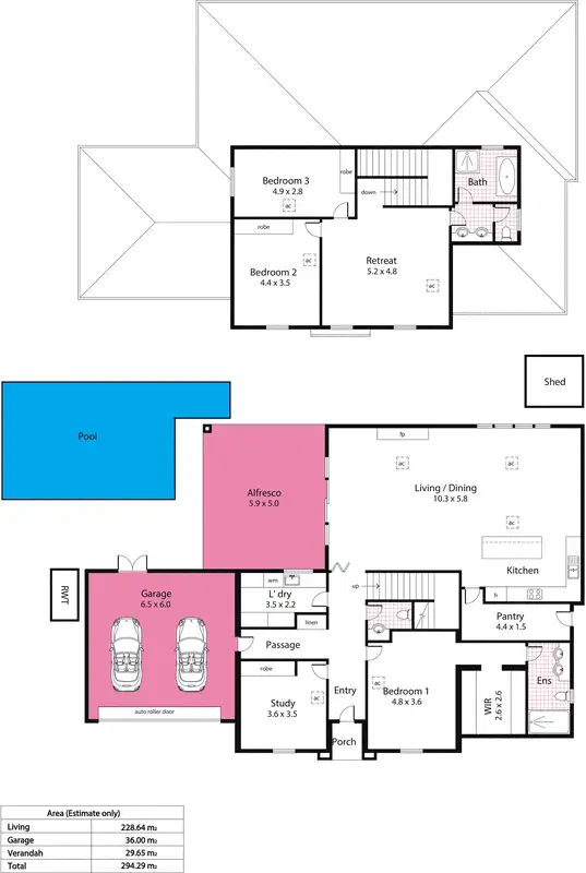 Floorplan of Homely house listing, 2a Milne Street, Glen Osmond SA 5064