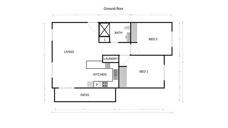 Floorplan of Homely house listing, 3/35 Tay Street, Watson ACT 2602