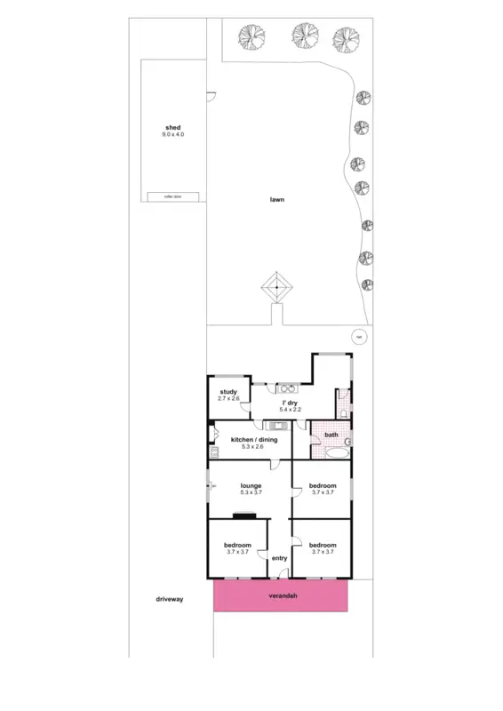 Floorplan of Homely house listing, 10 Hastings Road, Colonel Light Gardens SA 5041