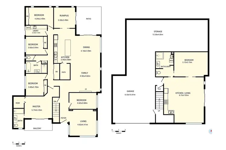 Floorplan of Homely house listing, 130 Langtree Crescent, Crace ACT 2911