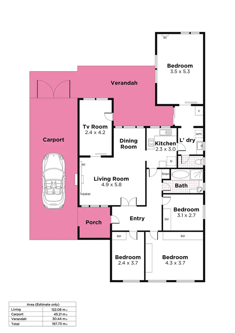 Floorplan of Homely house listing, 29 Birdwood Street, Netherby SA 5062