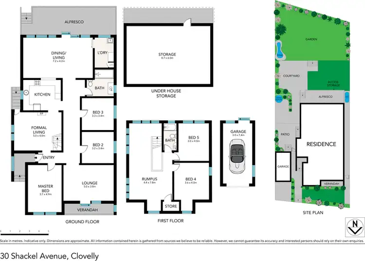 Floorplan of Homely house listing, 30 Shackel Avenue, Clovelly NSW 2031