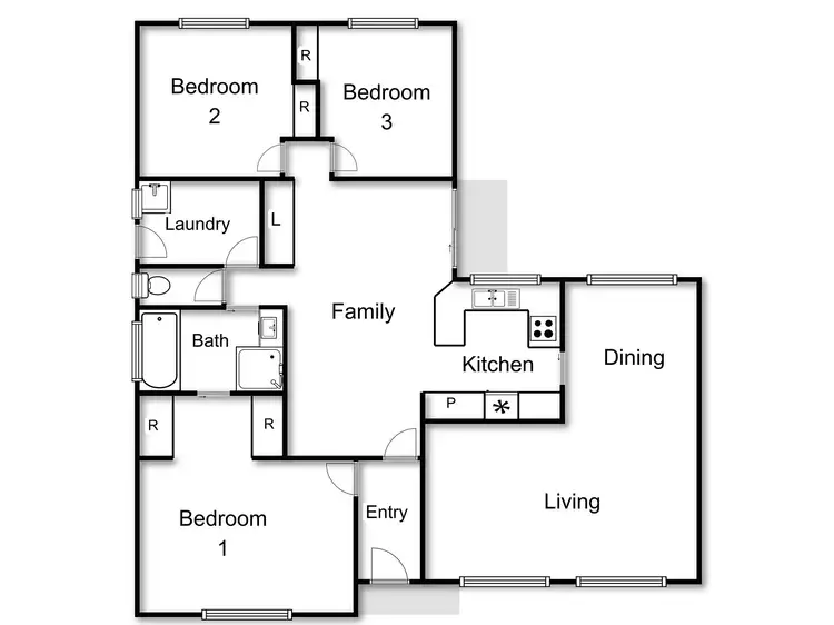 Floorplan of Homely house listing, 36 Freda Gibson Circuit, Theodore ACT 2905