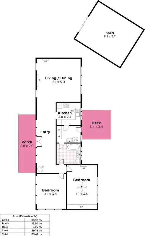 Floorplan of Homely house listing, 2 Western Avenue, Blackwood SA 5051