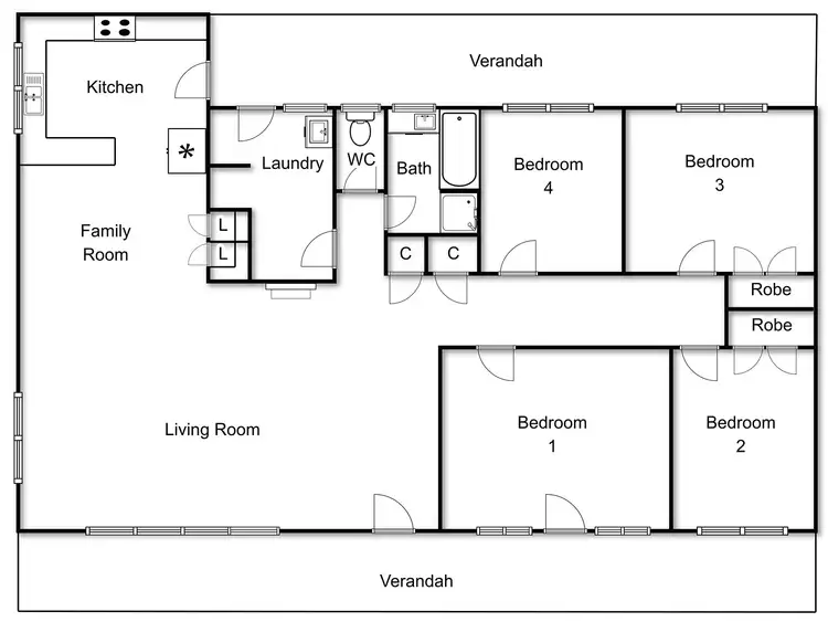 Floorplan of Homely house listing, 718 Burra Road, Burra NSW 2620